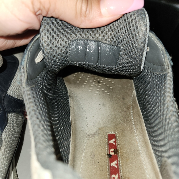 Prada Gray Sneakers